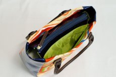 Photo5: 【K4434-ORGT-L12A】Handbag made of Japanese traditional OBI (5)